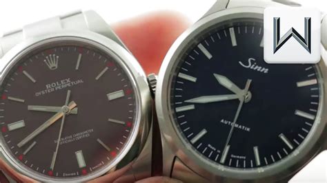 sinn 556 vs rolex|sinn's watch price.